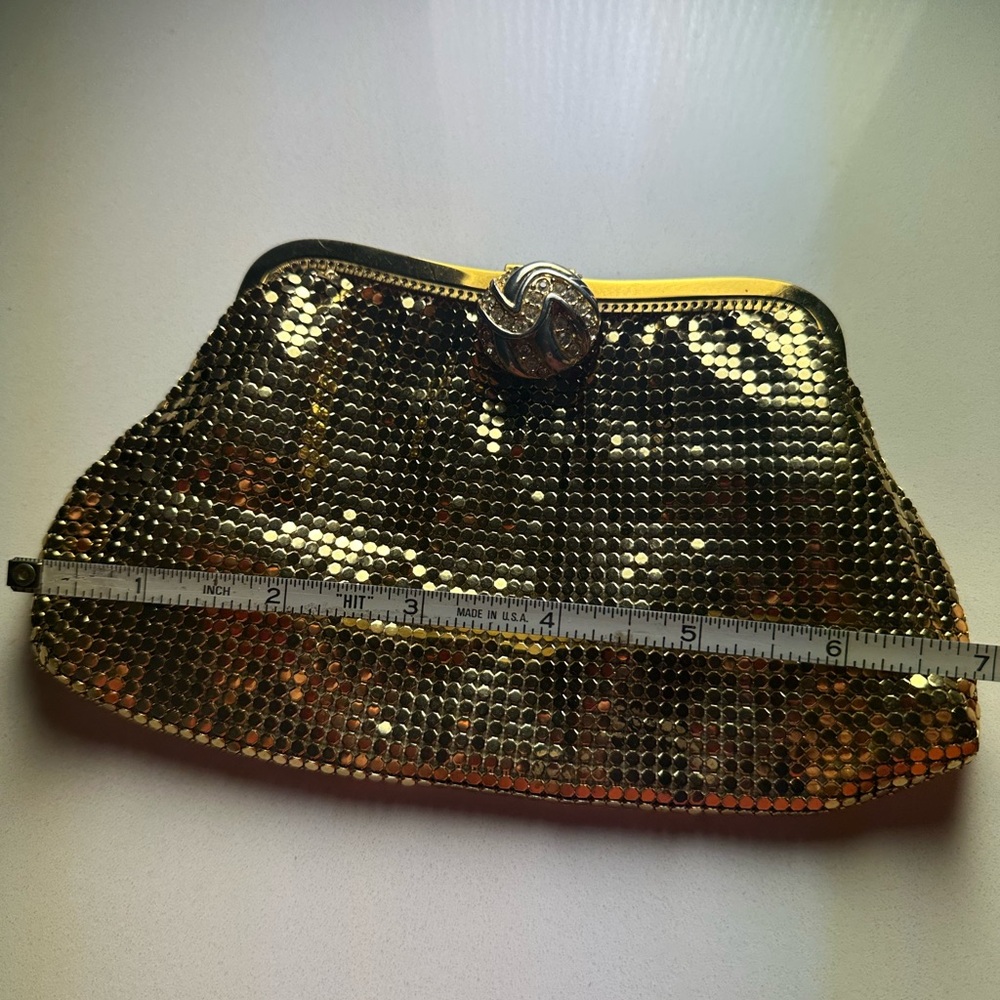 Gold Sequin Clutch